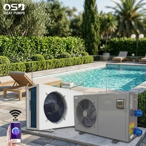 <span class=keywords><strong>Pompa</strong></span> <span class=keywords><strong>di</strong></span> <span class=keywords><strong>Calore</strong></span> Elettrica Inverter Senza Serbatoio per Piscine Fuori Terra, Uso Esterno con WiFi - Product Image 1