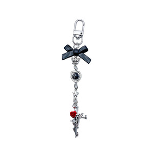 Llavero de Murciélago Gótico Retro Oscuro, Tarjetero Dulce <span class=keywords><strong>y</strong></span> Genial, Accesorio de Bolso para Dama con Personalidad Punk <span class=keywords><strong>y</strong></span> <span class=keywords><strong>Coqueta</strong></span> - Product Image 1