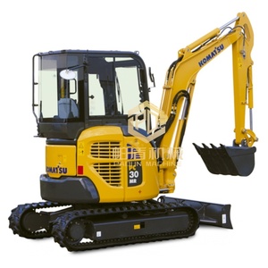 Mini-excavatrice Komatsu PC30MR d'occasion, 3 tonnes, petite machinerie japonaise d'origine, excavatrice pour usage domestique, agricole et de jardin. - Product Image 1