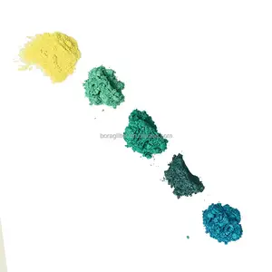 Bangsai-Polvo de Mica perlada, pigmento de Color para tinte de pintura, fabricación de jabón, esmalte de uñas, resina epoxi, fabricación de velas, bombas de baño