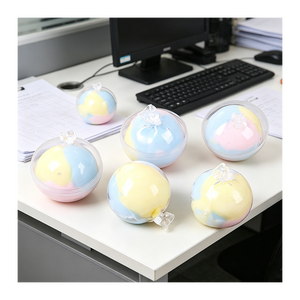 Pelota Antiestrés de Gel Transparente con Efecto de Cera, Juguete Táctil Hecho a Mano, Blandito, de Recuperación Lenta, para Alivio en Viajes y Espacios de Trabajo, Toysrunner - Product Image 2