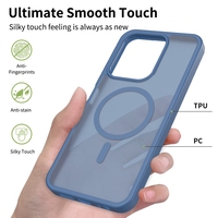 Étui de protection pour téléphone Xiaomi Redmi 15C 171 173 mm avec coque arrière en TPU souple transparent magnétique et PC rigide