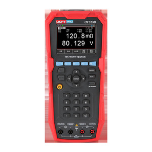 ยูนิ-ที UT3550 เครื่องทดสอบความต้านทานภายในแบตเตอรี่ 0.0001V 100V การตรวจจับแบตเตอรี่ลิเธียมไอออน - Product Image 5