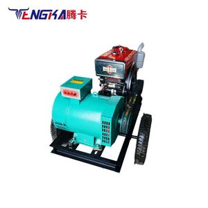 เครื่องกำเนิดไฟฟ้าแบบสูบเดียวขนาด 3.8kva 6.3kva 9.4kva 12.5kva 15kva 18.8kva 25kva 37.5kva 50kva 62.5kva พร้อมมอเตอร์ไฟฟ้า - Product Image 2