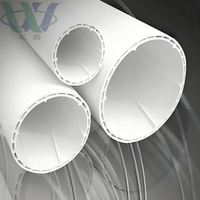 Tuyau de drainage industriel en PVC-U flexible haute pression grand diamètre pour les systèmes d'évacuation des eaux usées et des eaux de pluie