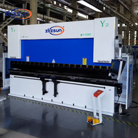 300 Tonnen 6000m Torsionsstab-Biegemaschine Große Hydraulische Abkantpresse für Edelstahlblech-Verarbeitung