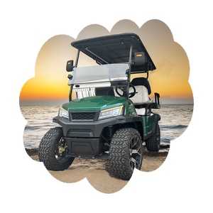 Prix d'usine 4 roues motrices 2 + 2 sièges chariot de club touristique chariots de golf électriques - Product Image 2