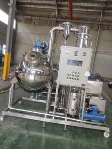 bibo Stainless Steel <b>Mixing</b> Spherical Evaporator Distillation with Vacuum Pump PLC Controller Coating Chemical Gear Motor - Product Image 3