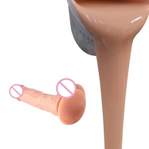 מכירות חם rtv 2 סיליקון נוזלי גומי סיליקון רך סיליקון נוזלי גומי סיליקון רך עבור דילדו - Product Image 1