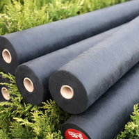 Tissu non tissé bicomposant PET&PP Spunbond pour barrière anti-mauvaises herbes, écologique, surface lisse et uniforme B120BRC