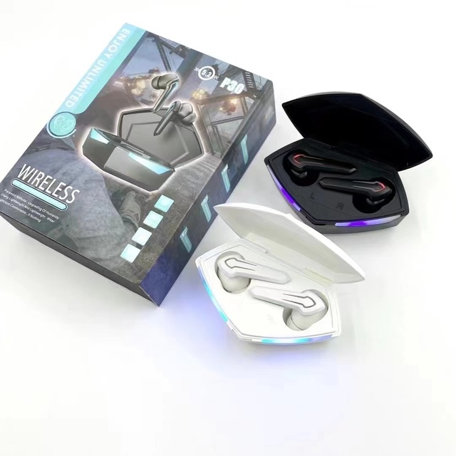 Hot Selling Wireless for Earphones True Wireless In-ear Gaming Earbuds P30 TWS Headset LED JL Chipset
