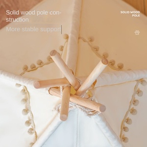 Universal Four Seasons Cat House Kennel <span class=keywords><strong>Pod</strong></span> Winter Warm Extraíble Lavable Cerrado Cama para gatos para perros Embalado en cartón - Product Image 4