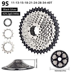 <span class=keywords><strong>Cassette</strong></span> de vélo de montagne MTB 9 vitesses <span class=keywords><strong>11</strong></span>-32/<span class=keywords><strong>34</strong></span>/36/40/42/46/50T pour Shimano/SRAM - Product Image 2