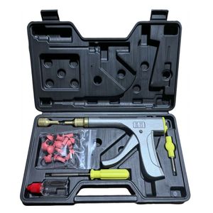 Kit d'outils manuels métalliques pour réparation de pneus <span class=keywords><strong>tubeless</strong></span> de moto, vélo électrique et voiture, avec clou <span class=keywords><strong>champignon</strong></span> et caoutchouc de réparation radial - Product Image 1