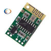 Carte d'amplificateur de puissance numérique 12V, module d'amplificateur audio pour haut-parleur Bluetooth 12VDC, Gold-82D