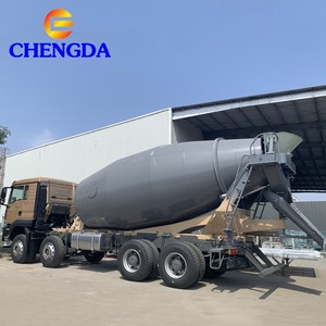 Camión mezclador de cemento móvil Sinotruck Howo T5G 8x4 12 ruedas 440HP <span class=keywords><strong>7</strong></span> metros cúbicos 12m3 nuevo en stock - Product Image 5