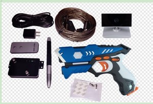 <span class=keywords><strong>Funspace</strong></span> Projection interactive Mouvement numérique Jeu de tir interactif Tir à l'arc Simulateur de réalité - Product Image 4