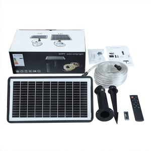 Bande lumineuse LED solaire extérieure étanche IP66 3.2V 12AH 10M 20M 30M 40M, lumière blanc chaud, pour jardin - Product Image 3