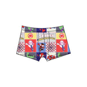 Calzoncillos bóxer de cuatro esquinas para niños, ropa interior infantil con estampado occidental, transpirable, de fibra de bambú/spandex - Product Image 5