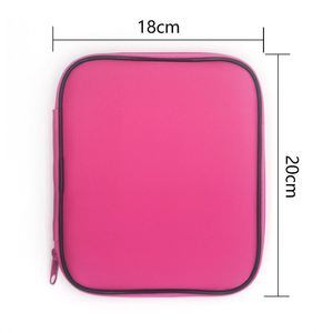 13 pares de agujas de tejer de plástico redondas intercambiables portátiles simples KD052 - Product Image 5