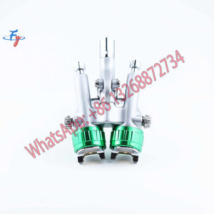 Pistol Semprot Dua Kepala Kaliber 1.3mm untuk Cat Semprot Dua Komponen dengan 2 Pot Bawah, Pistol Semprot Dua Kepala Bertekanan Dalam - Product Image 4