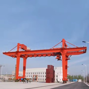 Grue portique mobile sur rail de 40 tonnes pour conteneurs à vendre, Grue portique à double poutre de 50 tonnes pour conteneurs à vendre - Product Image 4