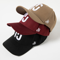 Gorra de Béisbol de 6 Paneles con Visera Curva Estructurada y Logotipo Bordado Personalizado ODM al por Mayor para Deportes al Aire Libre