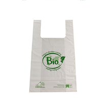 Personnalisé Pbat Pla Biodégradable En Plastique Matériau Biodégradable Sac D'emballage