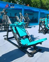 Machine combinée de presse à jambes et de squat Huyang HY-AK011, construction en acier, durable, réglable, multifonctionnelle, pour la salle de sport