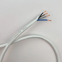 Câble flexible multiconducteur RVV 2 3 4 5 Core 0.75mm 1mm 1.5mm 2.5mm 4mm 6mm Câble électrique Câble d'alimentation