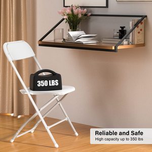 Top Quality Wholesale Portable Foldable <b>Chair</b> Wedding Event <b>Plastic</b> <b>Chairs</b> <b>White</b> Resin Folding <b>Chair</b> for Events Garden - Product Image 5