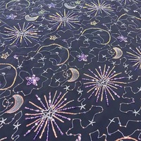 Tissu en maille à sequins et perles personnalisé OEM pour robe de bal et tenue de soirée, matière en tulle souple et dentelle perlée