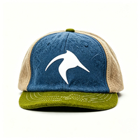 Vintage Retro Dobby Herringbone Kant 6-Panel Ongestructureerde Wol Unisex Winter Baseball Pet met Aangepast Letterlogo