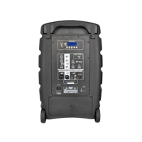 RQSONIC Haut-parleurs portables CT12D5-GO-U2-MP3 Battery Powered Pa System Haut-parleur de karaoké avec micro et Bluetooth