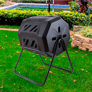 ถังหมักปุ๋ยมูลม้ากลางแจ้งสำหรับการ<span class=keywords><strong>หมัก</strong></span>แบบหมุนเวียน ขนาด 43 แกลลอน ผลิตจากพลาสติกรีไซเคิลเกรดอุตสาหกรรม - Product Image 3