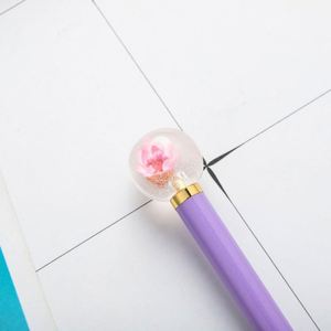 Bolígrafo de Metal con Diseño de Flores Secas Brillantes, Personalizable con Logotipo, para Promoción Empresarial, Novedad, Escritura de 1.0 mm - Product Image 3