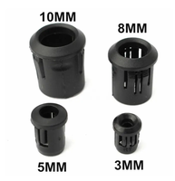 Support LED FYX 3mm 5mm 8mm 10mm – Clip en nylon, support de panneau, logement pour voyant lumineux, boîtier, entretoise PCB, support de diode