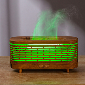 Wholesale 120ml Desktop 3D Humidifier <b>Home</b> Colorful Intelligent <b>Essential</b> Oil Silent Aroma Diffuser with Atmosphere Lights - Product Image 2