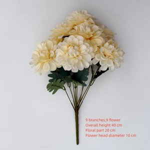 PT-HY023 Venta Directa <span class=keywords><strong>de</strong></span> Fábrica, Ramo Decorativo <span class=keywords><strong>de</strong></span> <span class=keywords><strong>Flores</strong></span> Artificiales <span class=keywords><strong>de</strong></span> Alta Calidad, Económico y al por Mayor, para Hogar y Bodas - Product Image 2