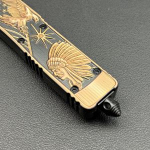 Couteau de camping en alliage de zinc personnalisé OEM 5cr15 3mm à pointe d'agrafe <span class=keywords><strong>Couteaux</strong></span> personnalisés de style <span class=keywords><strong>indien</strong></span> express - Product Image 6