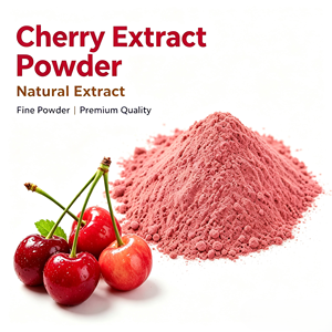 Poudre d'extrait <span class=keywords><strong>de</strong></span> cerise naturelle hydrosoluble en gros pour boissons et ingrédients <span class=keywords><strong>de</strong></span> boulangerie - Product Image 1