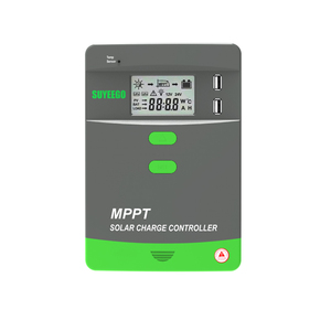 Suyeego nóng bán năng lượng mặt trời 12V/24V tự động kép USB 20A 30A 40A 50A 60A sạc năng lượng mặt trời điều khiển <span class=keywords><strong>MPPT</strong></span> cho gel seal LiFePO4 Pin - Product Image 1