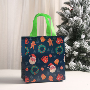 Bolsas <span class=keywords><strong>de</strong></span> Regalo Navideñas Multifuncionales, Bolsas <span class=keywords><strong>de</strong></span> Navidad <span class=keywords><strong>de</strong></span> Tela No Tejida <span class=keywords><strong>para</strong></span> Envolver Regalos y Compras - Product Image 5