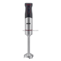 Mixeur plongeant électrique Aoja, ensemble de mixeur plongeant, vitesse variable, 2 boutons poussoirs, portion individuelle, pour usage domestique, plastique