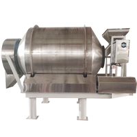 Mélangeur à tambour rotatif multifonctionnel automatique en acier inoxydable pour aliments