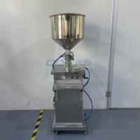 Machine de remplissage à piston semi-automatique CYJX machine de remplissage de pâte ketchup mayonnaise confiture sauce chili miel chocolat granules machine de remplissage