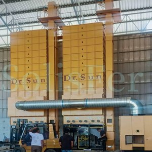 Secador de lote de baja temperatura certificado CE para maíz y trigo 35 toneladas por lote para plantas de fabricación de máquinas agrícolas - Product Image 4