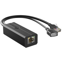 Divisor PoE Activo de 48V a 5V2A, USB Tipo A Hembra, 1000Mbps, IEEE802.3af, Monitor de Energía, Cámara IP, Raspberry Pi