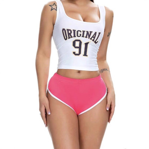 Commerce électronique transfrontalier, sous-vêtements rehausseurs de fesses, pantalons de yoga à domicile, pantalons amincissants sexy multicolores taille haute pour femmes - Product Image 3