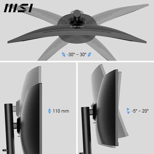 MSI Modern MD342CQP Inch VA '40X1440(UWQHD) Monitor de computadora, 120Hz, 1800 Curved, DP, KVM, VESA, Black - Product Image 4